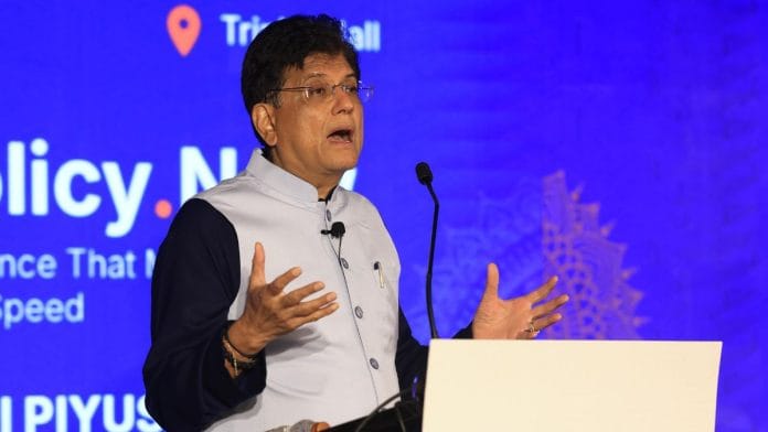 Piyush Goyal | By Special Arrangement | ThePrint