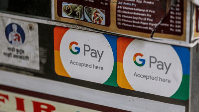 A store advertises the use of the Google Pay digital payment system in Mumbai | Bloomberg Photo