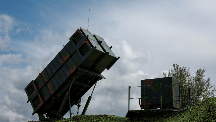 File Photo of a launcher of a Patriot air defence system of the Ukrainian Air Forces on the ground, amid Russia's attack on Ukraine, in an undisclosed location, Ukraine 4 August, 2024 | Reuters