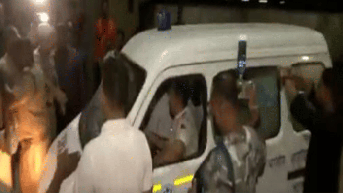 Mortal remains of Balasore student being taken to the postmortem centre of AIIMS | ANI