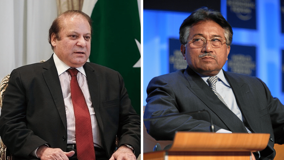 Nawaz Sharif and Pervez Musharraf | Commons