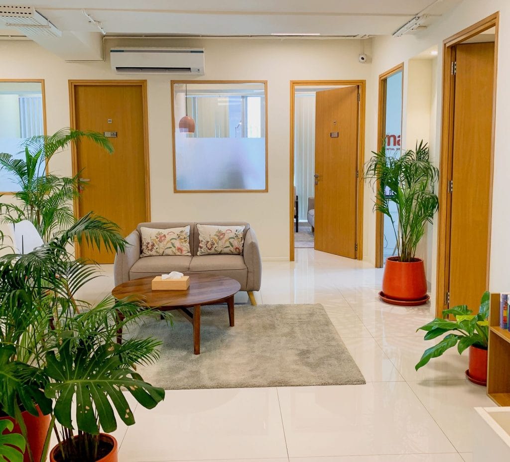 Inside Amaha’s soon-to-be-opened clinic in Thippasandra. | By special arrangement