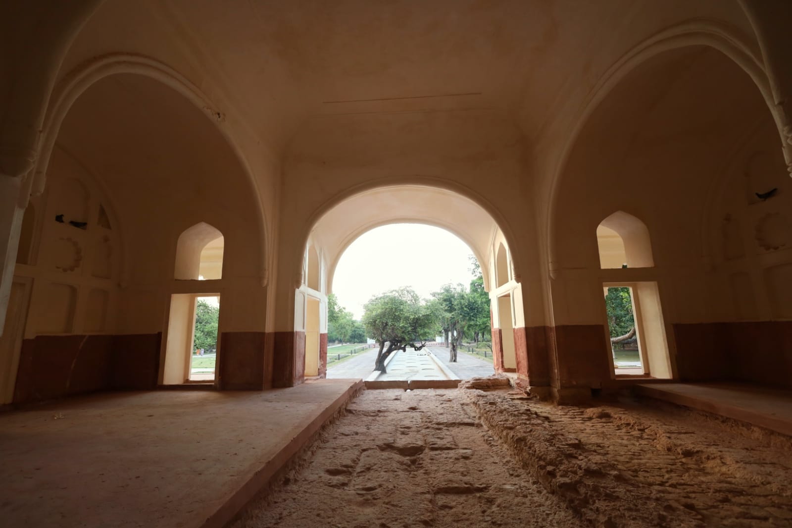Sheesh Mahal pavilion, believed site of Aurangzeb’s coronation