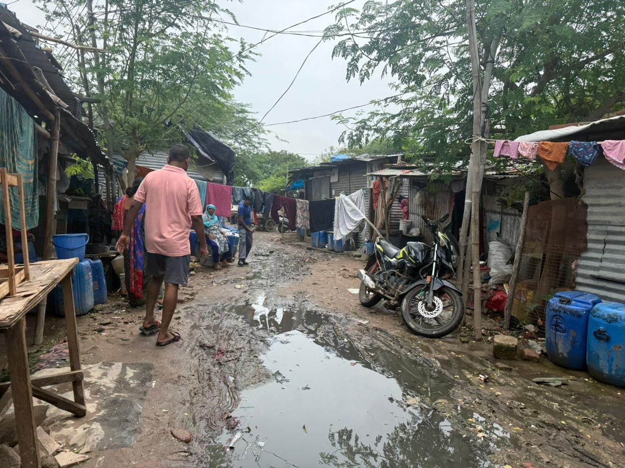 Settlements inside Jai Hind camp | Mrinalini Dhyani | ThePrint