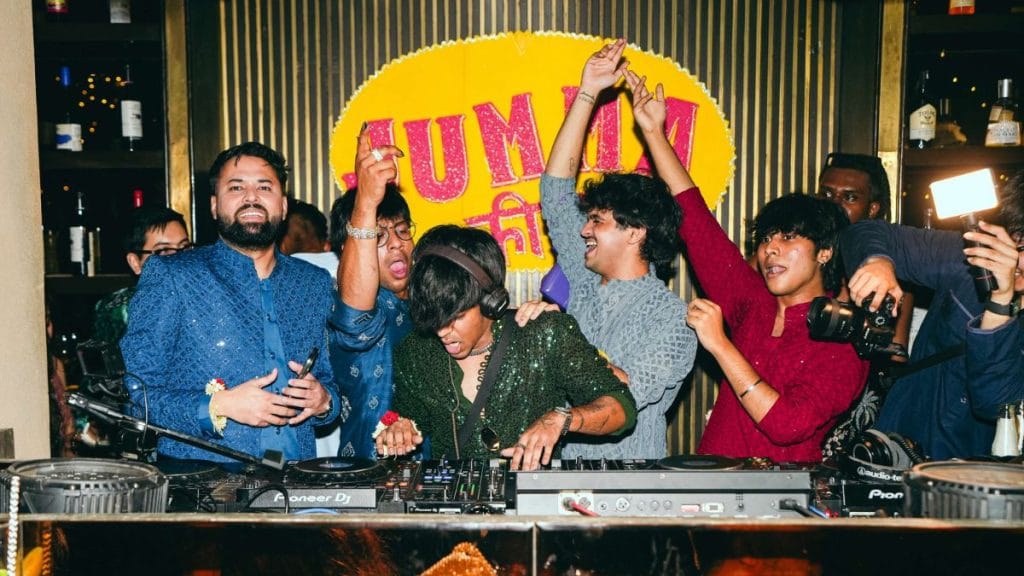 When the DJ booth becomes the dance floor