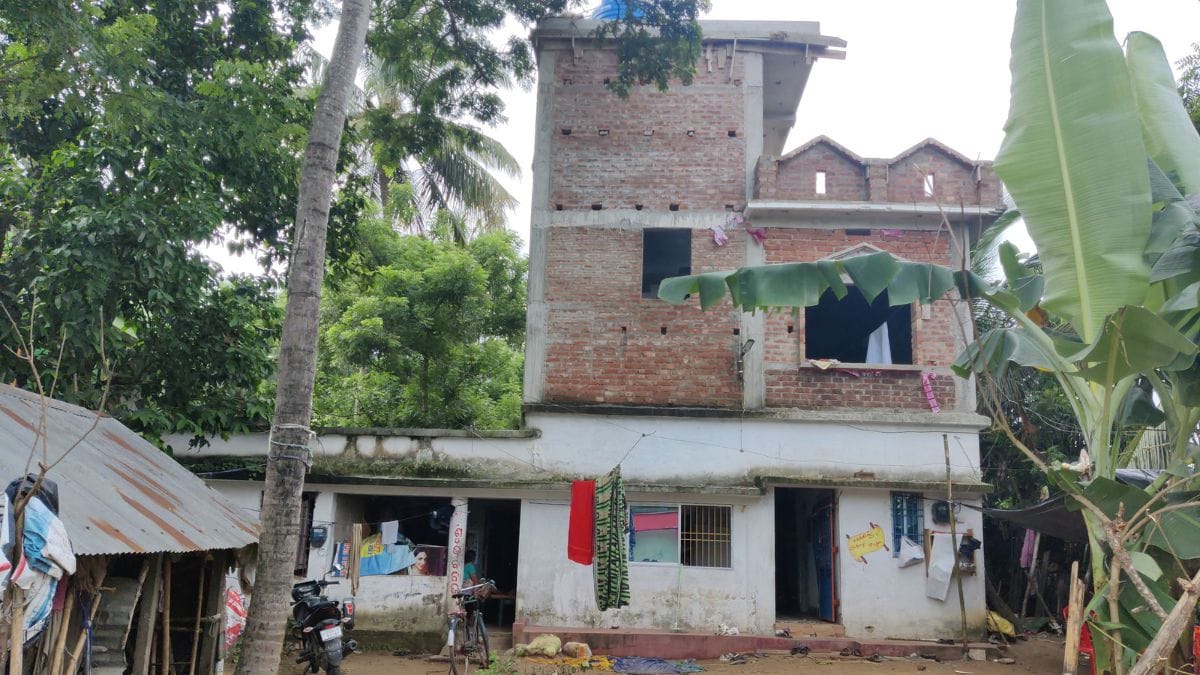 Soumyashree's house in Palasia village of Bhograi tehsil of Balasore | Sakshi Mehra, ThePrint