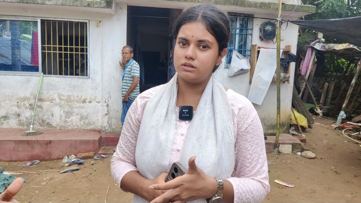 Kashish, Bisi’s friend and former karate training partner at Utkal Karate School in Bhubaneswar, at Bisi’s home after her death | Sakshi Mehra, ThePrint