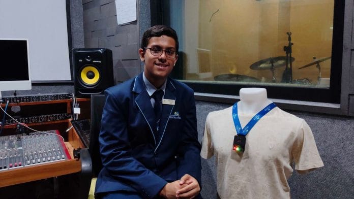 Pranet Khetan is a Class 11 student at Shiv Nadar School. He's won fourth prize in biomedical engineering at the Regeneron International Science and Engineering Fair (ISEF) 2025 in the US | Akanksha Mishra, ThePrint