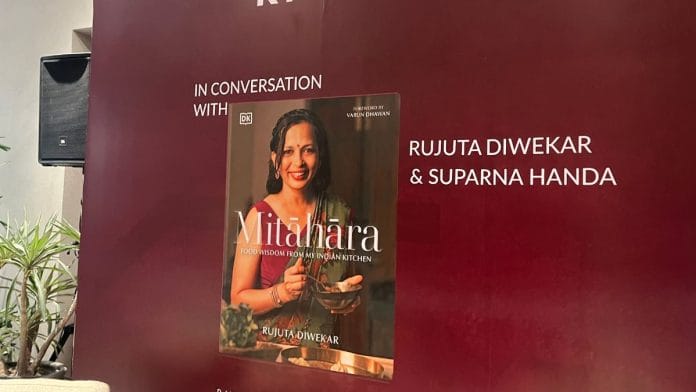 Rujuta Diwekar launched her book of Indian recipes | Nootan Sharma, ThePrint