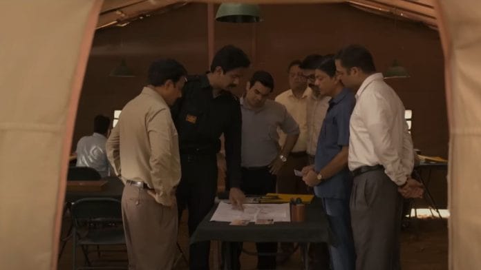 A still from the trailer for 'The Hunt: The Rajiv Gandhi Assassination Case'