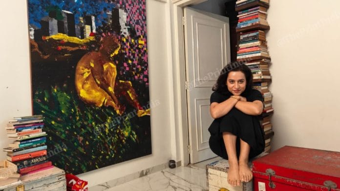 Tillotama Shome’s Versova home is a testament to her love of books. | Tina Das