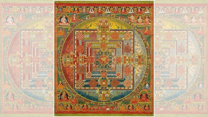 A representation of Kalachakra Tantra | X / Tibetan Buddhism