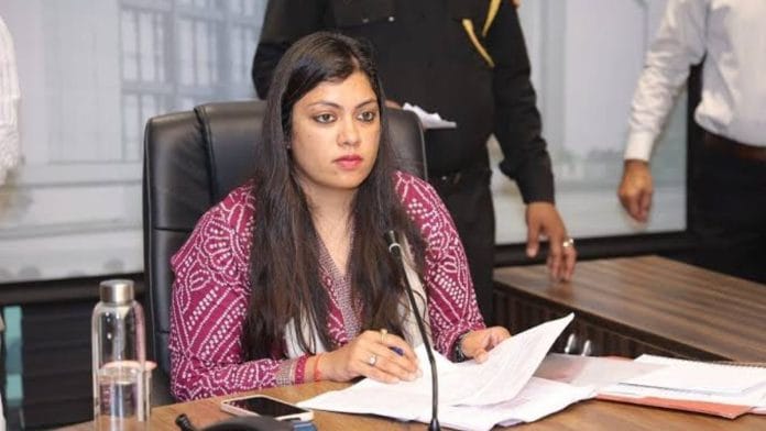 File photo of Medha Roopam, Gautam Buddh Nagar’s new DM | X