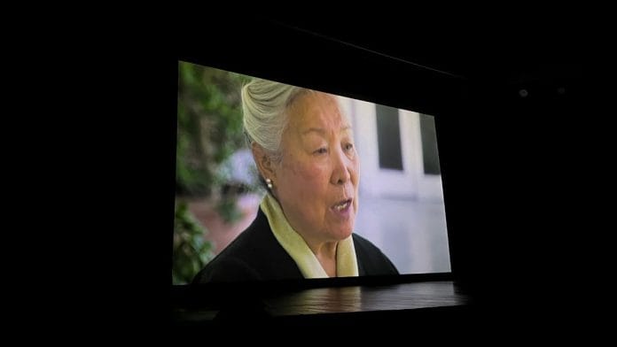 Jetsun Pema in the documentary ‘Amala: The Life and Struggle of Dalai Lama’s Sister' about her life. | Antara Baruah | ThePrint