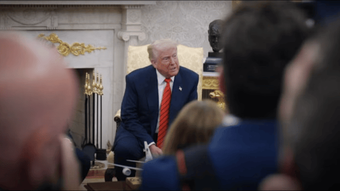 File photo of US President Donald Trump | Courtesy: YouTube @TheWhiteHouse