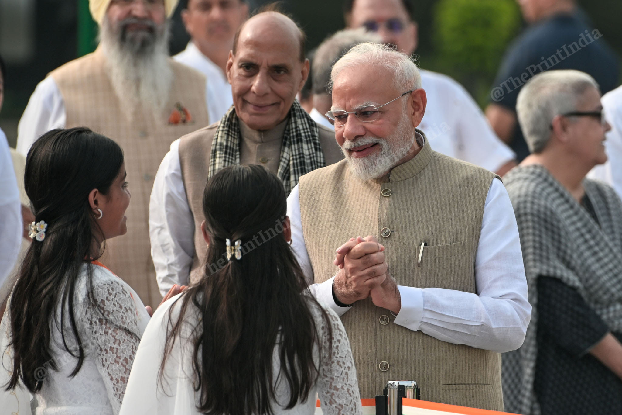 PM Modi interacting with singers | Suraj Singh Bisht | ThePrint