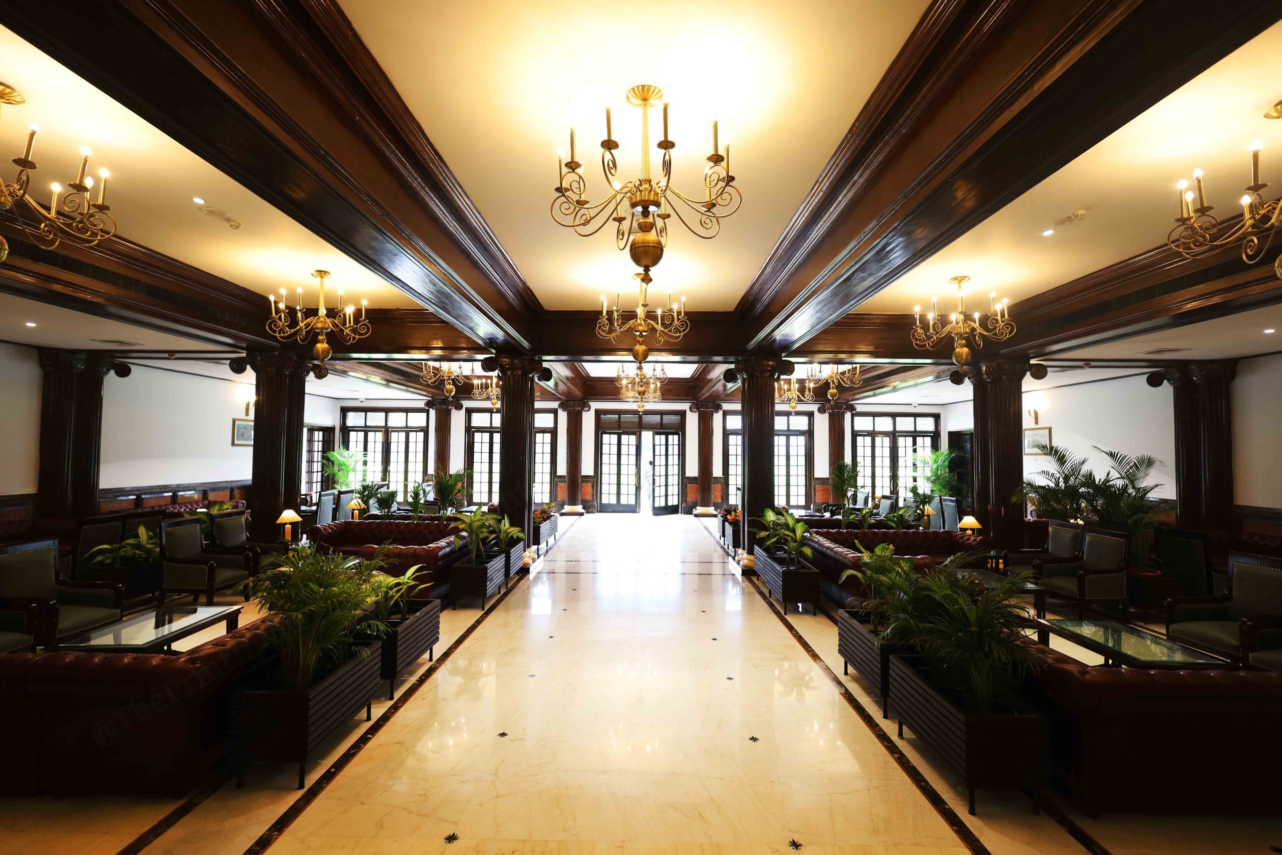 Main hall of the club which has witnessed generations of. ministers, lawyers and more | Photo: Manisha Mondal | ThePrint