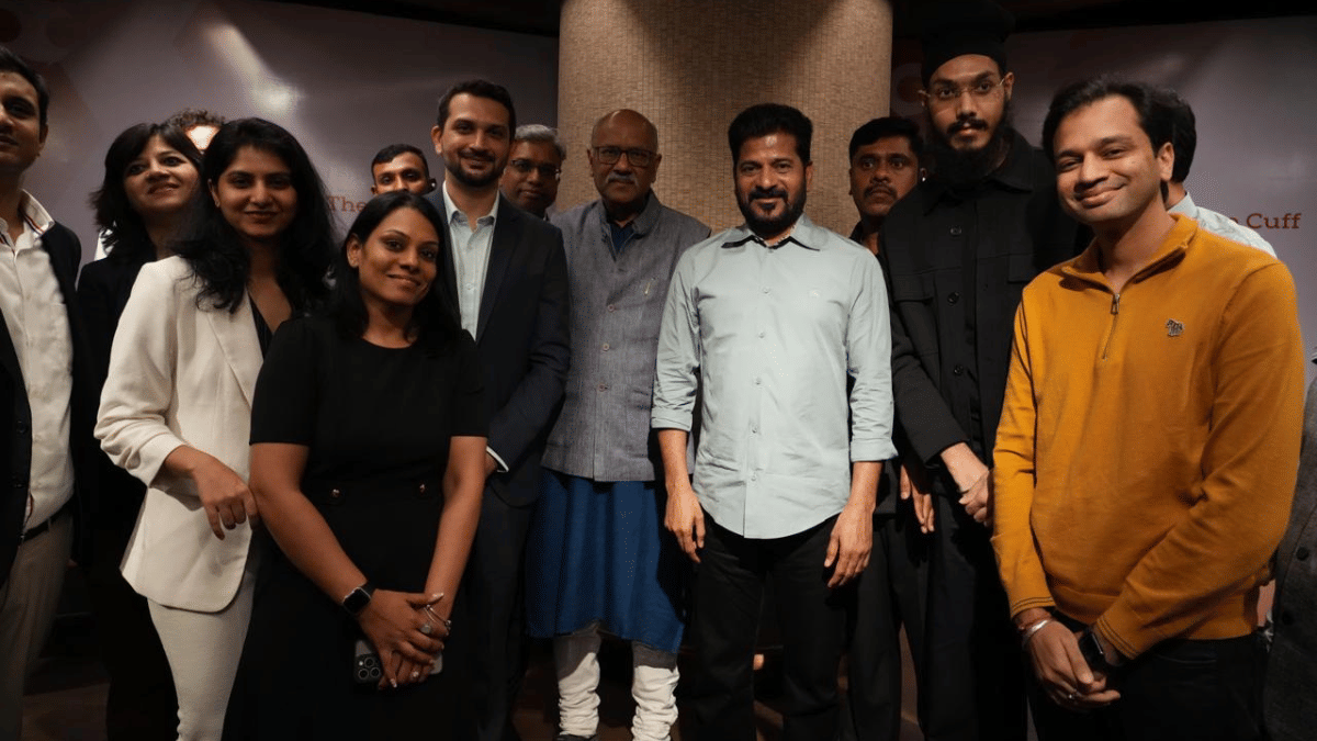 Kotak Private team with Chief Minister Revanth Reddy and Editor-in-Chief Shekhar Gupta | ThePrint
