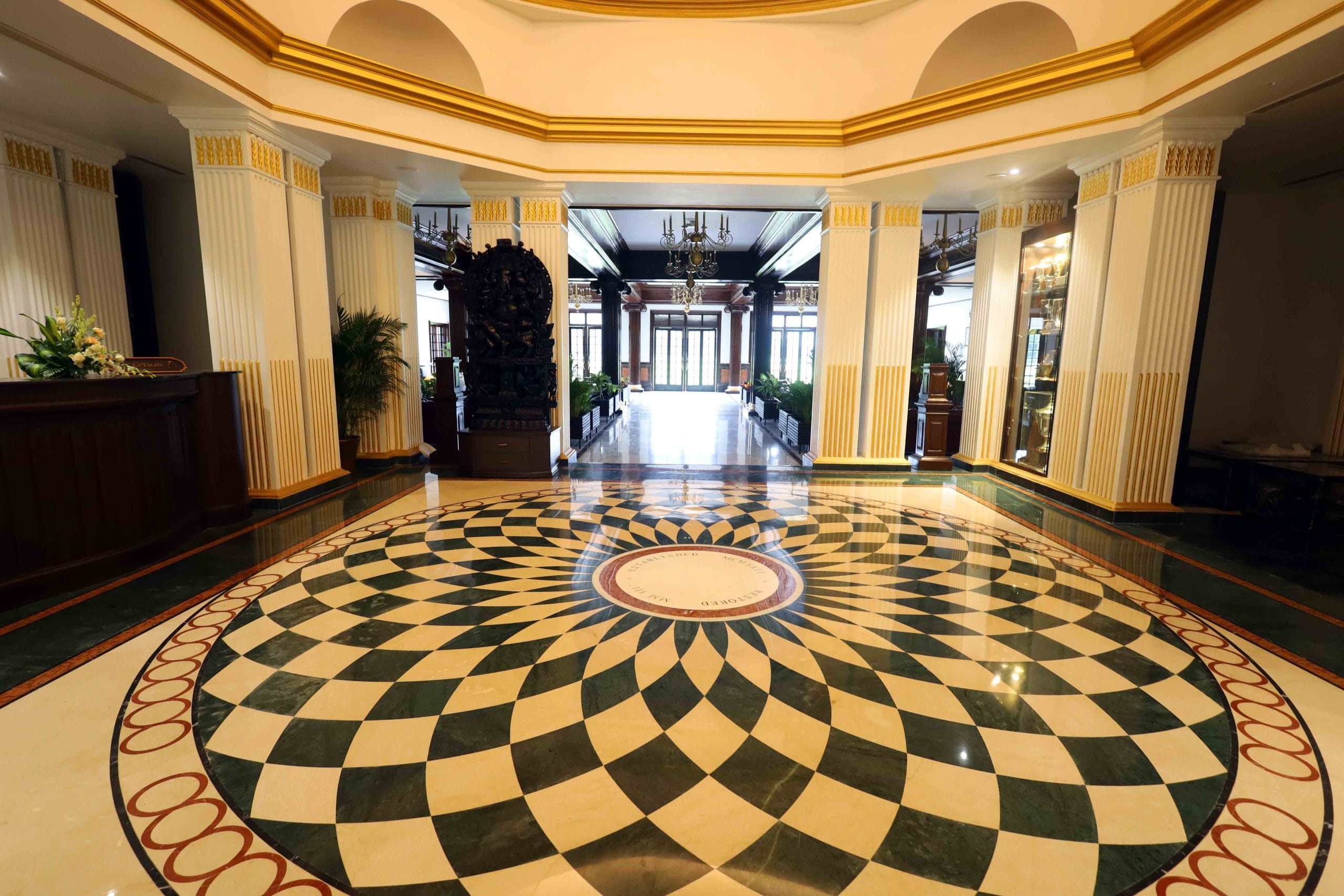 Grand entrance of the main building of the club | Photo: Manisha Mondal | ThePrint