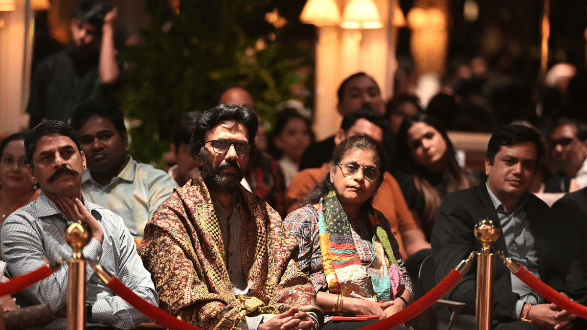 Padma Shri awardee Mohammad Ali Baig (in the middle) with theatre and film actor director Qadir Ali Baig | ThePrint