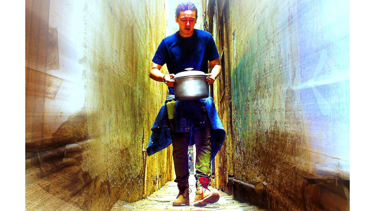 Actor Tenzing Dalha in a still from Nicholas Kharkongor's 2020 film, Axone | IMDb