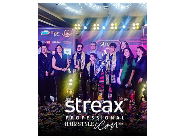 Streax Professional Crowns Hairstyle Icon 2025 at OMG Face of the Year Grand Finale