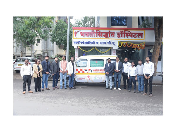 Healing Pharma Donates Ambulance to Pune's Bhakti Siddhant Hospital Taking A Step Towards Saving Lives