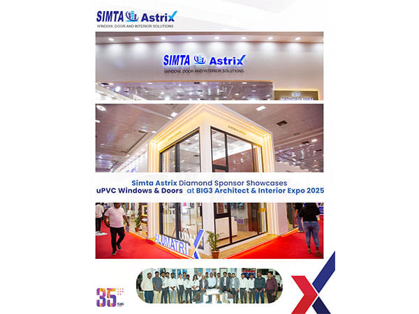 Simta Astrix (Diamond Sponsor) Showcases uPVC Windows & Doors at BIG3 Exhibitions 2025