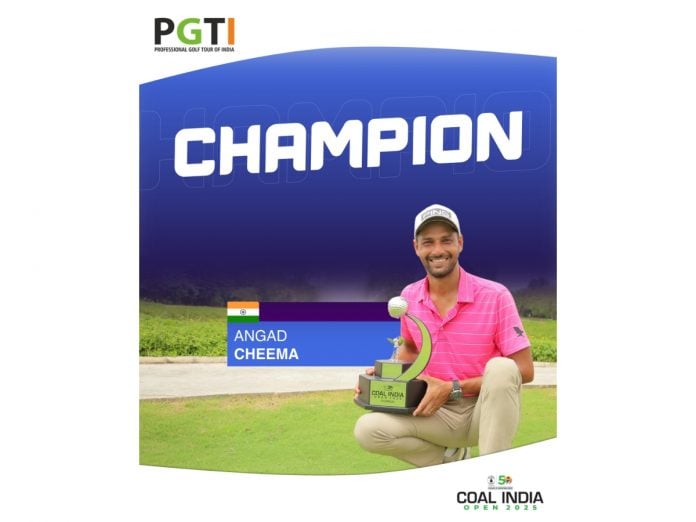 Angad Cheema Clinches PGTI's Coal India Open 2025 with Commanding ...