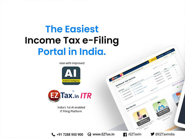 EZTax's AI-Driven Self-Service ITR Portal Redefines Indian Tax Filing Experience