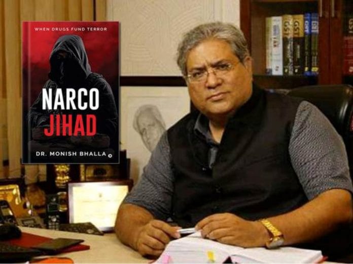 Former NCB Officer Dr. Monish Bhalla Exposes Pakistan's Narco-Terror Blueprint in New Book 'Narco Jihad - When Drugs Fund Terror'