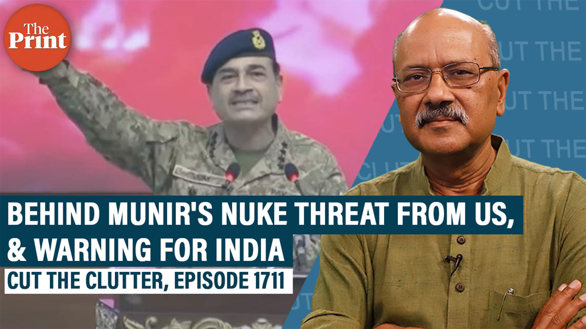 Pakistan. Amir Rant Making sense of Pakistan Army Chief Asim Munir’s reckless nuclear rant ...