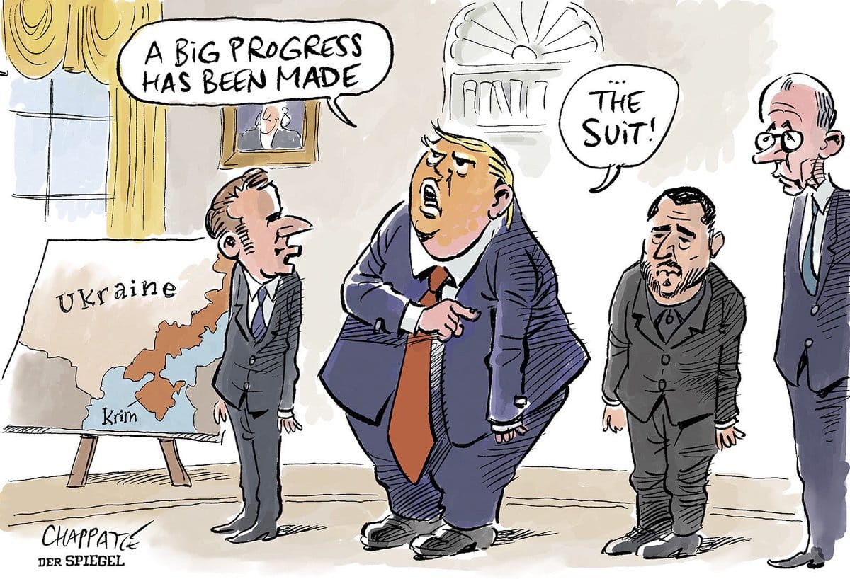 Pat Chappatte for The Telegraph via Political Cartoon | X\@Cartoon4sale