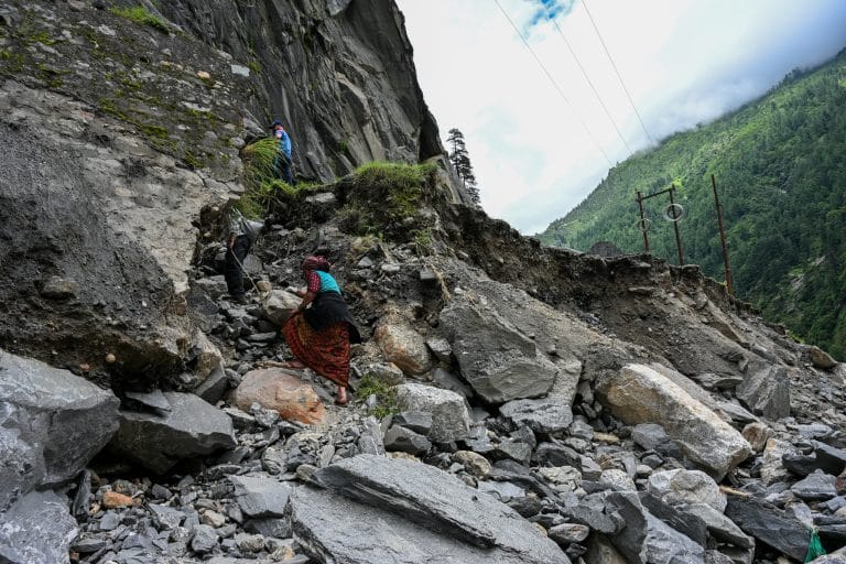 Walking through debris, washed away roads & Bhagirathi, ThePrint’s journey to Uttarkashi ground zero