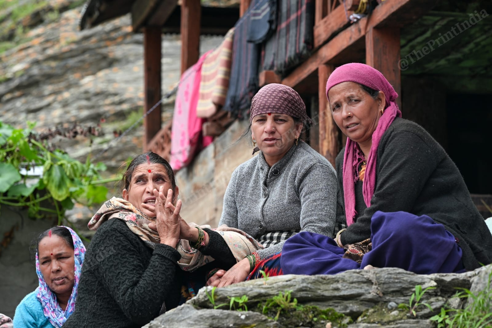 Villagers watch the rescue operations, wait for their missing loved ones to return | Suraj Singh Bisht | ThePrint