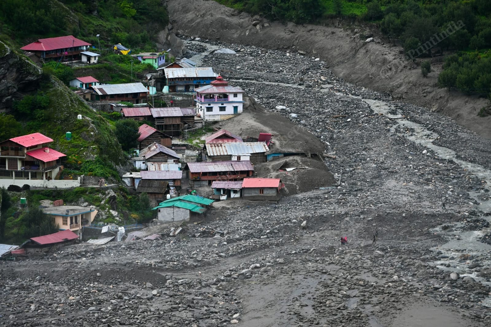 Half the village has been buried under the rubble | Suraj Singh Bisht | ThePrint