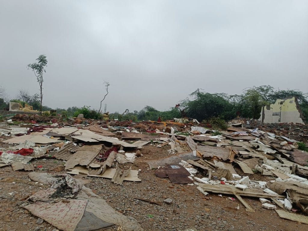 Aravalli demolition 