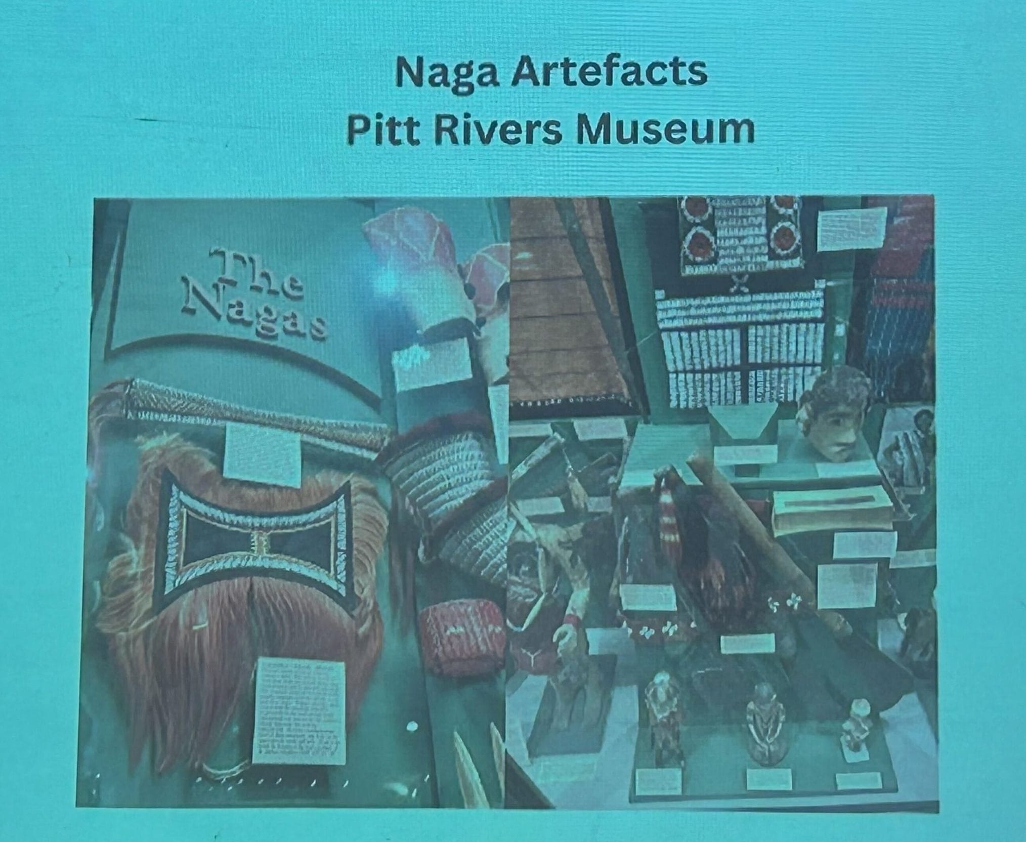 A slide from the lecture, 'Stolen Gods: The Afterlife of Empire in British Museum'