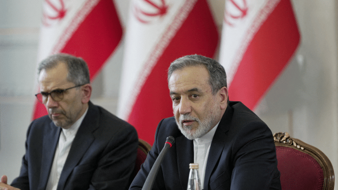 Iranian Foreign Minister Abbas Araqchi speaks during a meeting with foreign ambassadors in Tehran, Iran, July 12, 2025 | Hamid Forootan/Iranian Foreign Ministry/WANA (West Asia News Agency)/Handout via Reuters