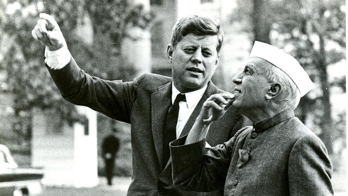PM Nehru with US President John F Kennedy during an official visit to the US in November 1961 | flickr @US Embassy, New Delhi
