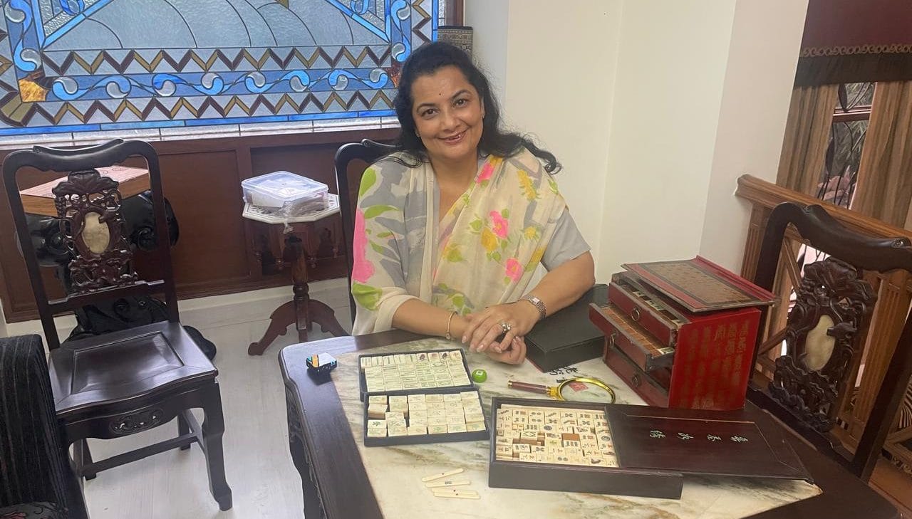 mahjong antique sets