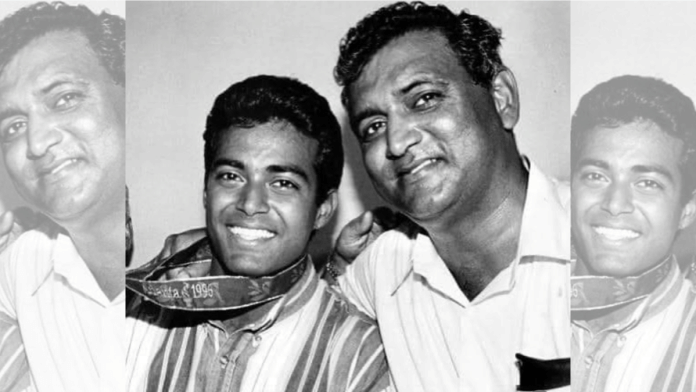 Leander Paes with his father Dr Vece Paes | Instagram\@leanderpaes