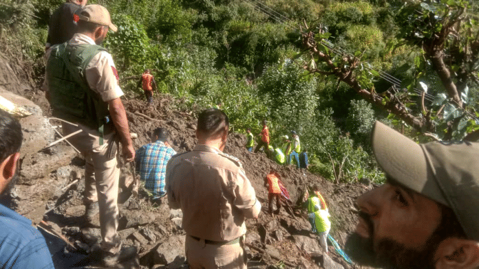 Flashfloods in Rambam district, Jammu & Kashmir | PTI