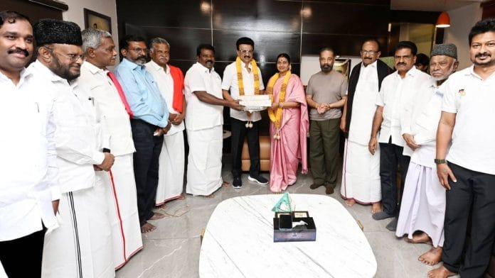 SPA partners with Tamil Nadu CM M.K. Stalin and his wife Durga on their 50th wedding anniversary | Photo: X/@mkstalin