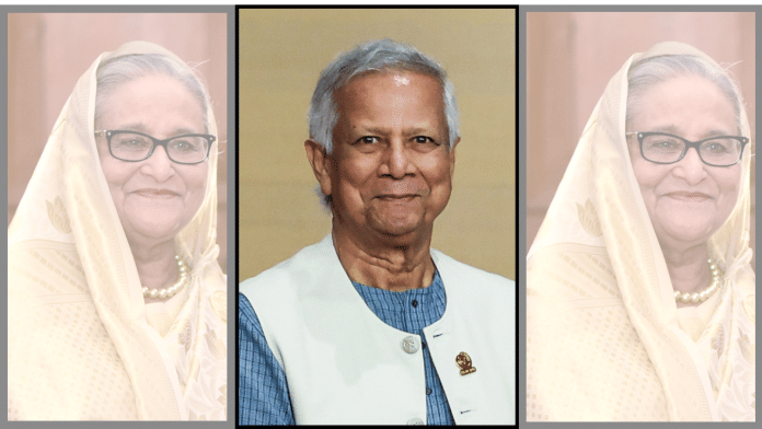 Muhammad Yunus is heading Bangladesh’s interim government after Sheikh Hasina fled the nation last August | Photos: ANI