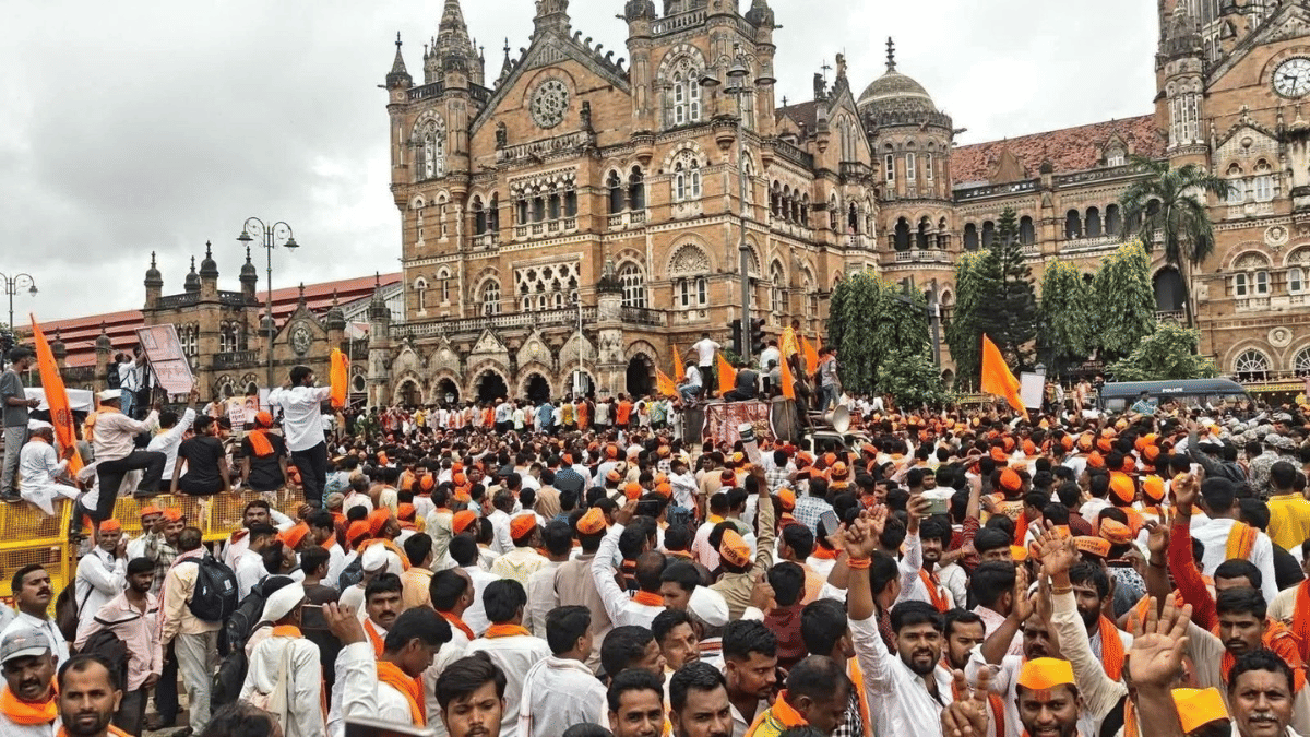 A large number of protesters joined the agitation in Mumbai Friday | By special arrangement 