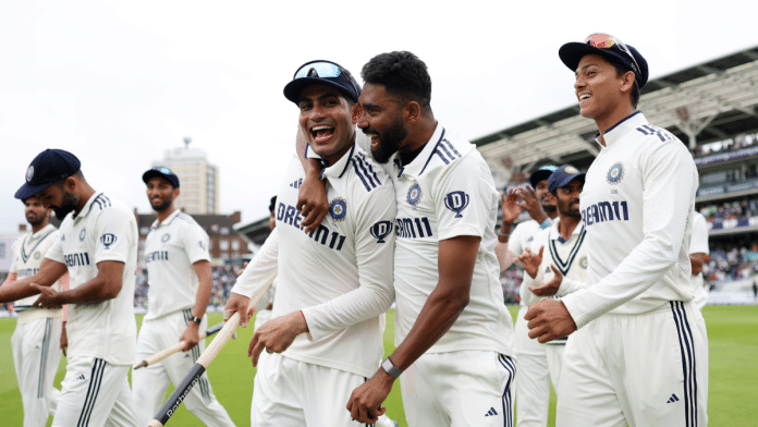 India's six-run win margin is the joint-third-narrowest defeat for England in Tests | X/@BCCI