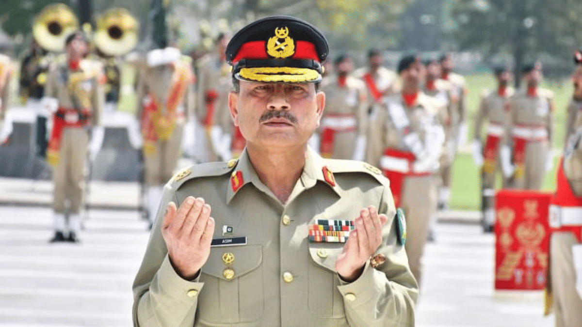 File photo of Pakistan army chief Asim Munir | X.com/@OfficialDGISPR