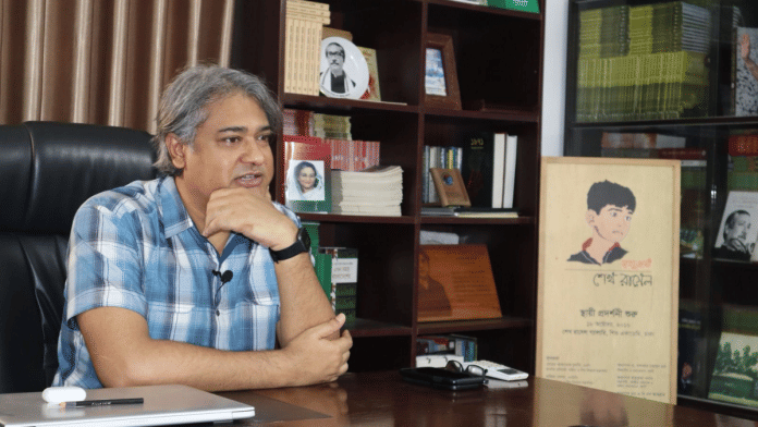 Former MP Mohammad Ali Arafat blames the National Citizen Party for the deteriorating law and order situation in Bangladesh | Pic credit: Deep Halder