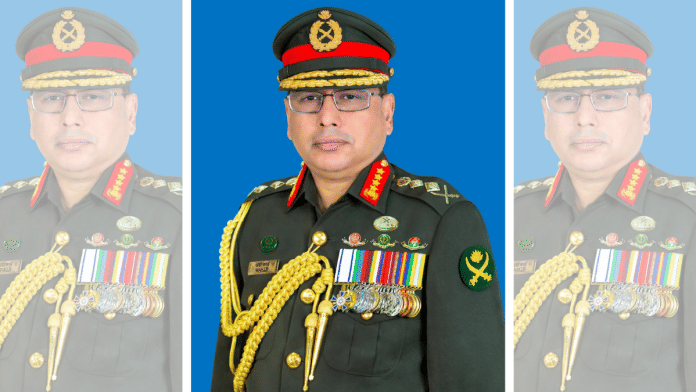 General Waker-Uz-Zaman (above), along with his navy and air chief counterparts, attended the central Janmashtami festival and procession at Palashi intersection in Dhaka | X/@BDArmyOfficial